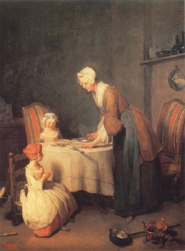 Jean Baptiste Simeon Chardin Saying Grace china oil painting image